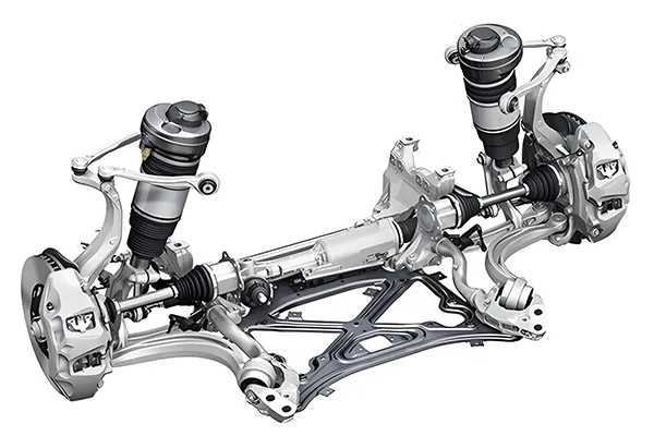 Alu-Komponenten für Luftfederns